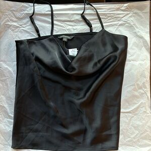 Banana republic XS black cowl neck top